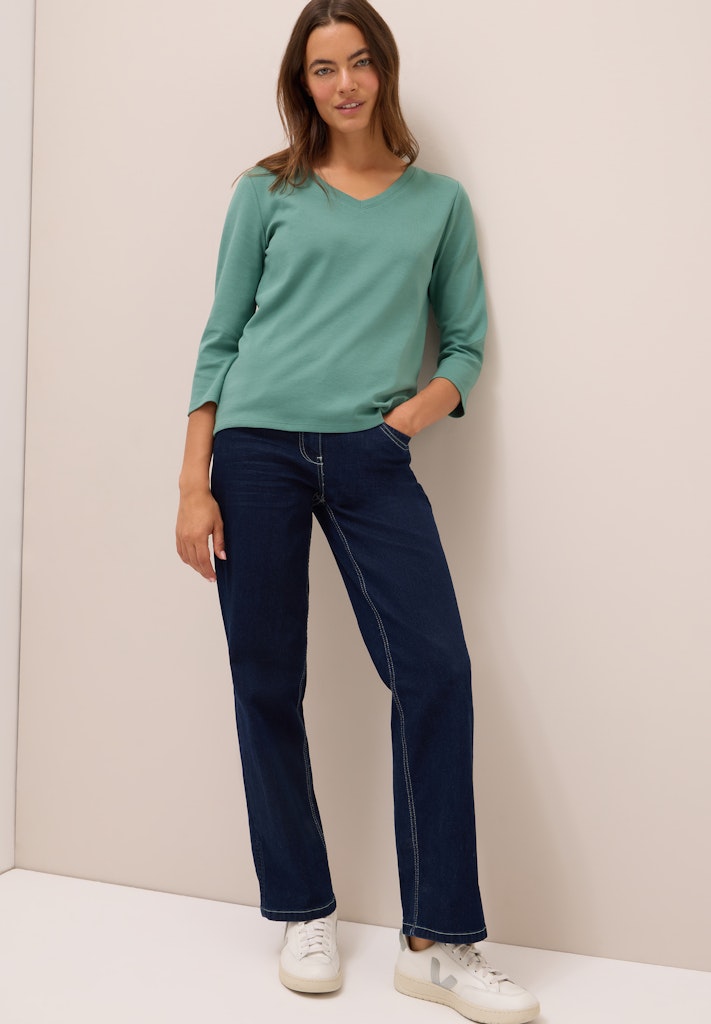 Cecil Damen T-Shirts  Jewel Gre