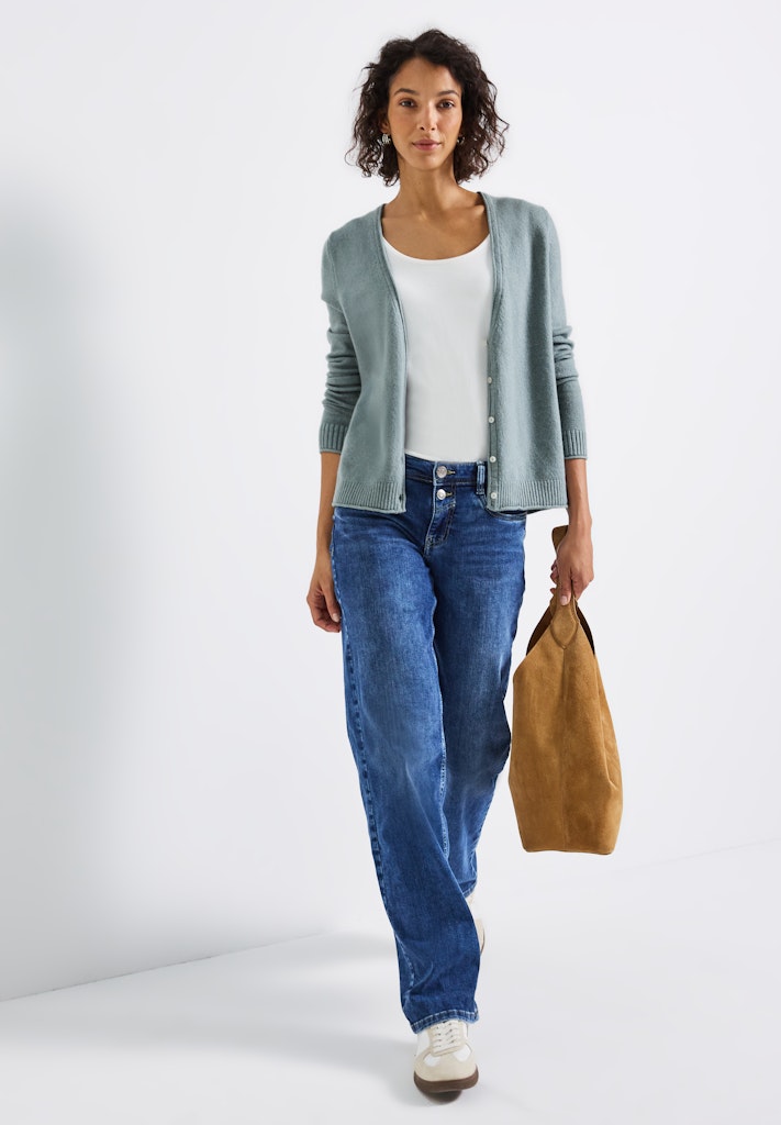 Street One Damen Strickjacken  Nile Blue