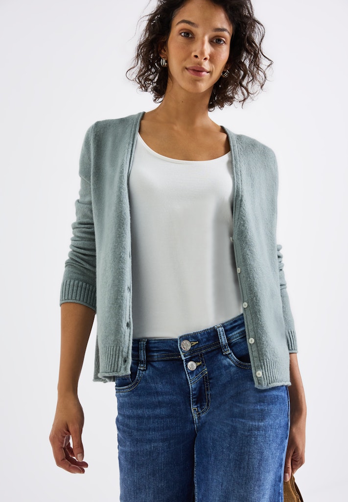 Street One Damen Strickjacken  Nile Blue