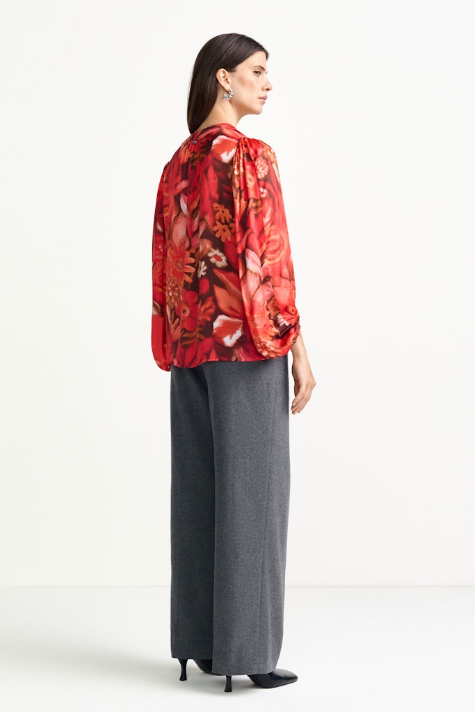 Rich & Royal Damen Blusen Holiday Red