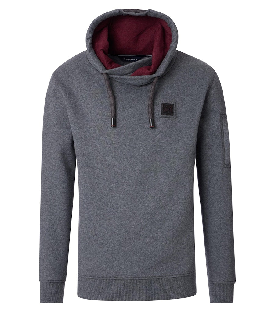 Casa Moda Herren Pullover  Anthrazit
