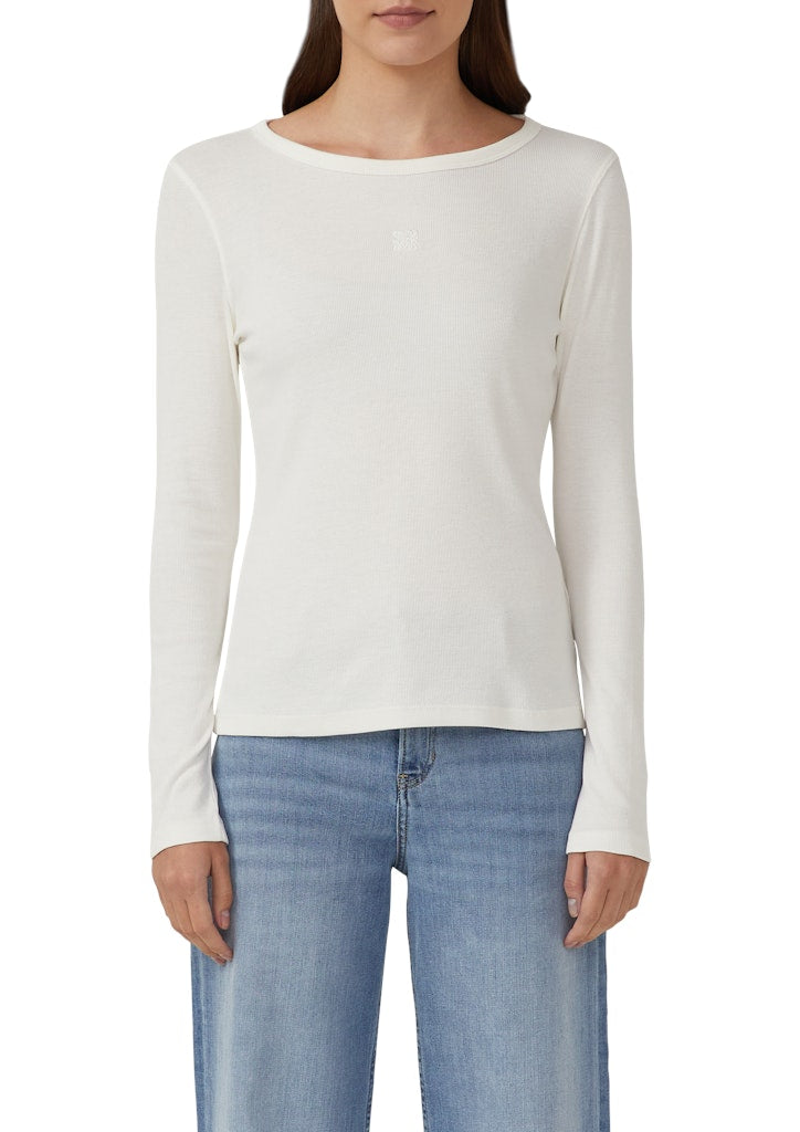 S. Oliver red Damen T-Shirts White