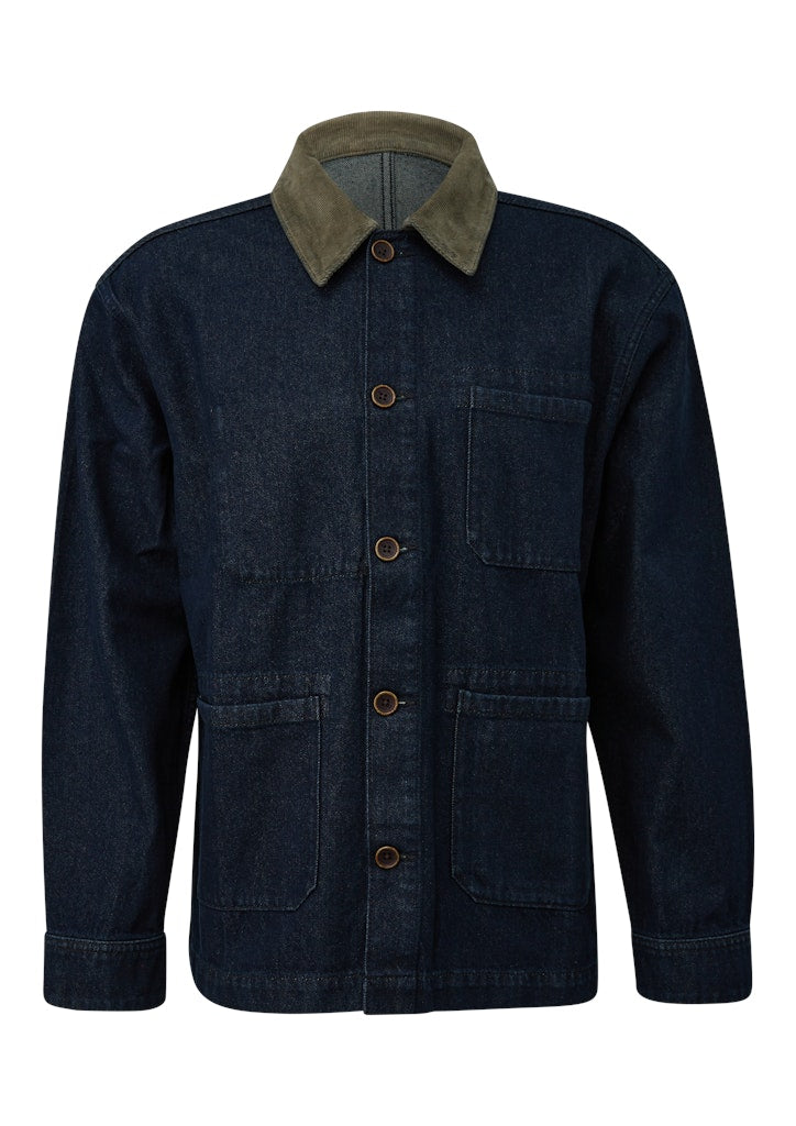 QS by S.Oliver Herren Jacken Blue