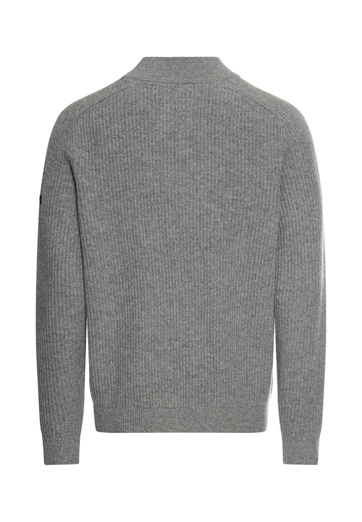 Camel active Herren Pullover  Grey Melange