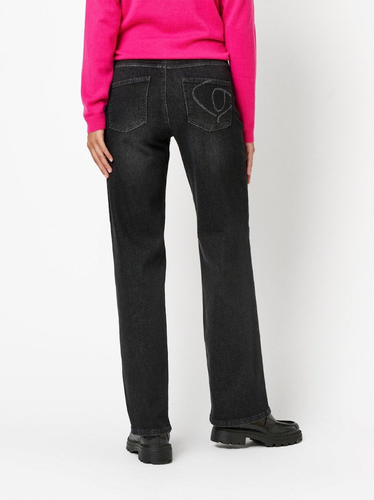 Toni Dress Damen Jeans Anthra Authenti