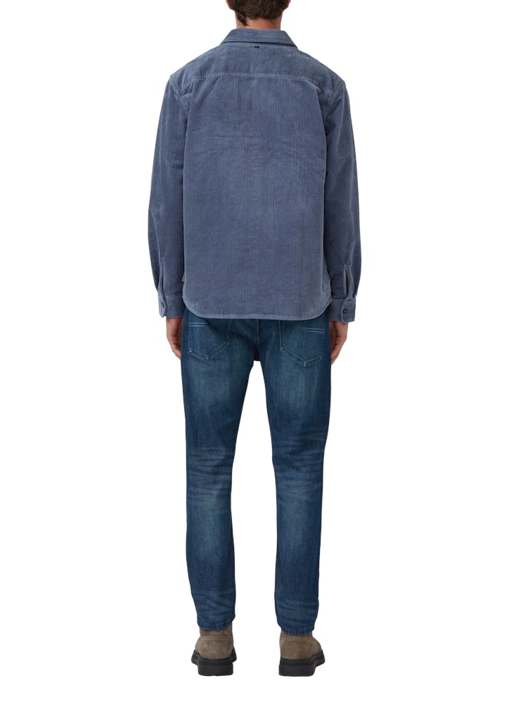 S. Oliver red Herren Hemden lang Blue