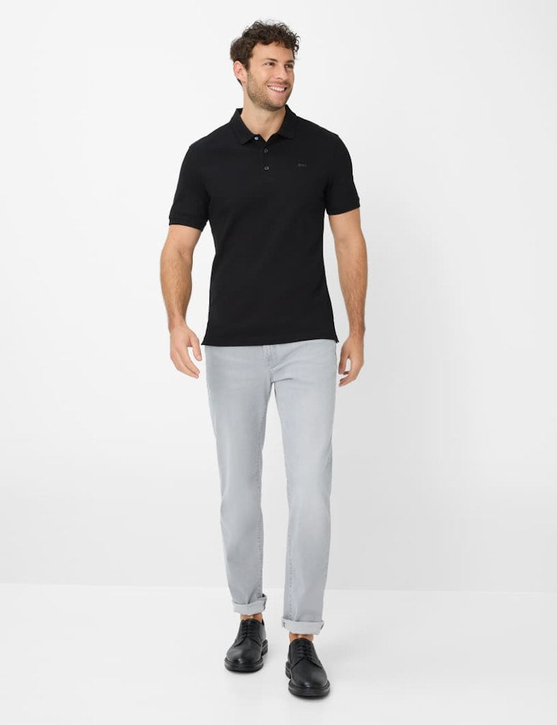 Brax Herren Polo-Shirts  Black