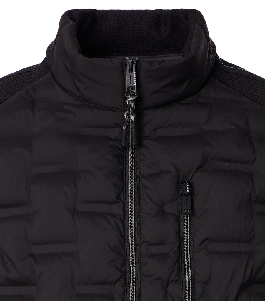 Casa Moda Herren Westen  Schwarz