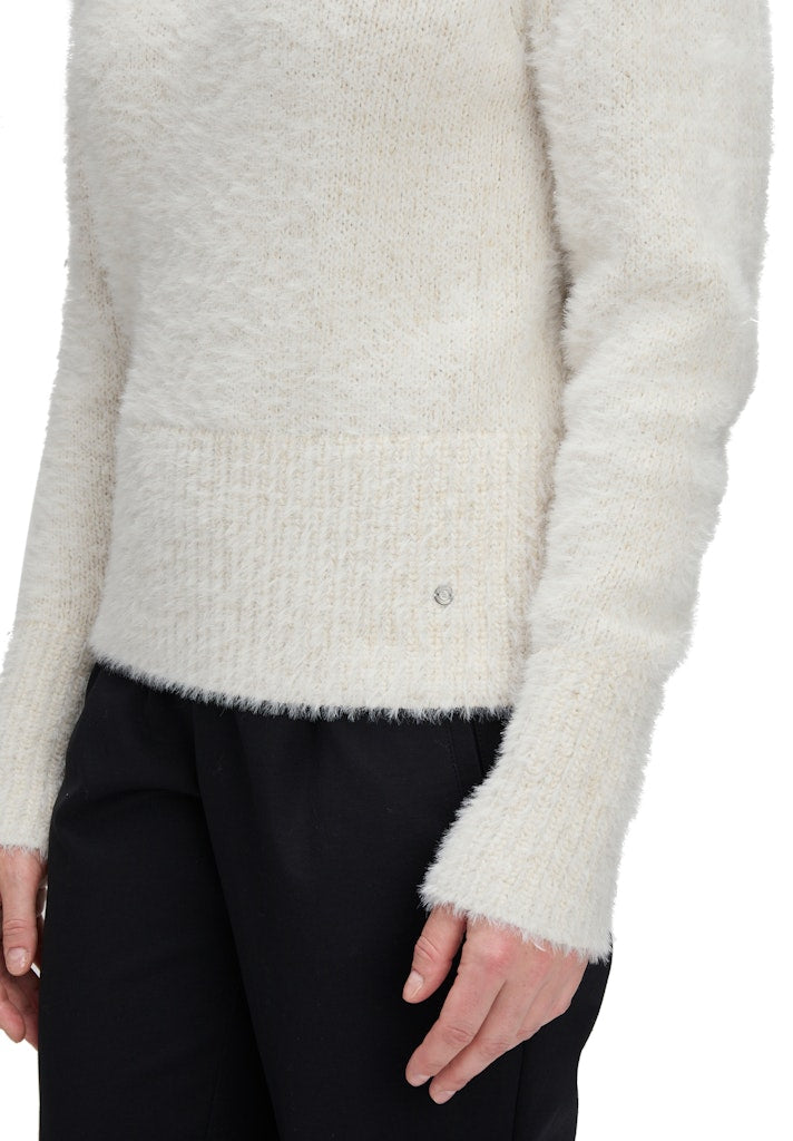 Betty & Co Damen Pullover White Sand