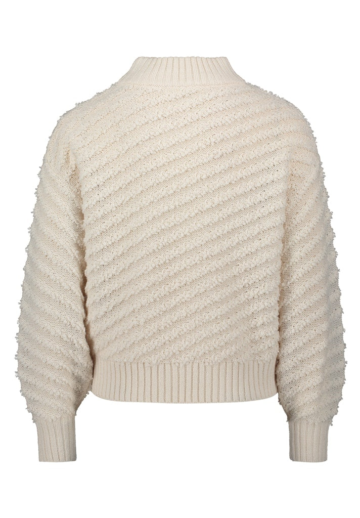 Betty & Co Damen Pullover White Sand