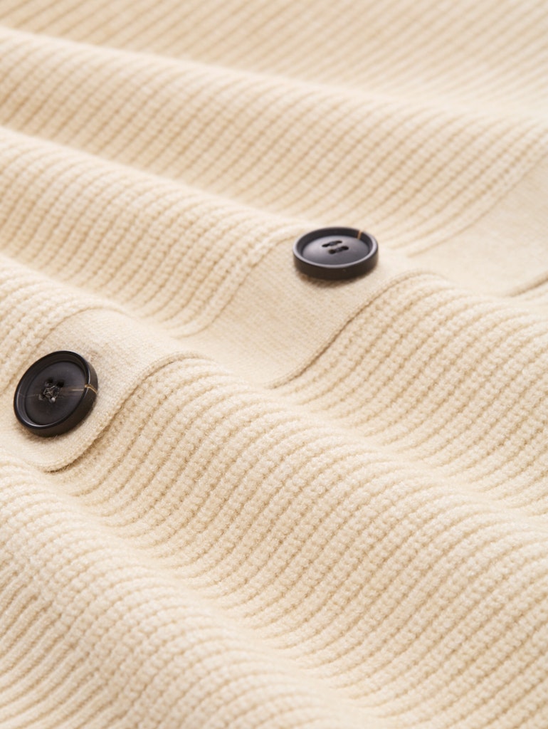 Tom Tailor Damen Strickjacken Sand Stone Beig