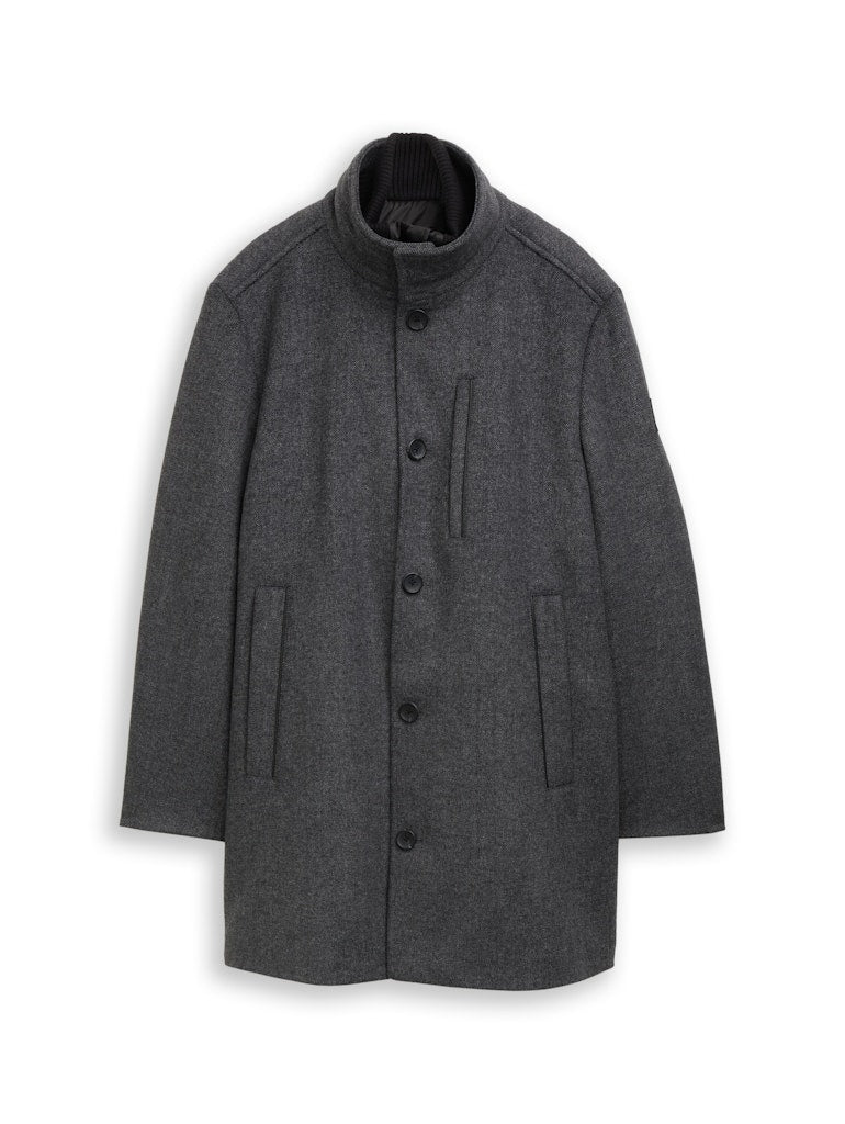Tom Tailor Herren Jacken Dark Grey Black
