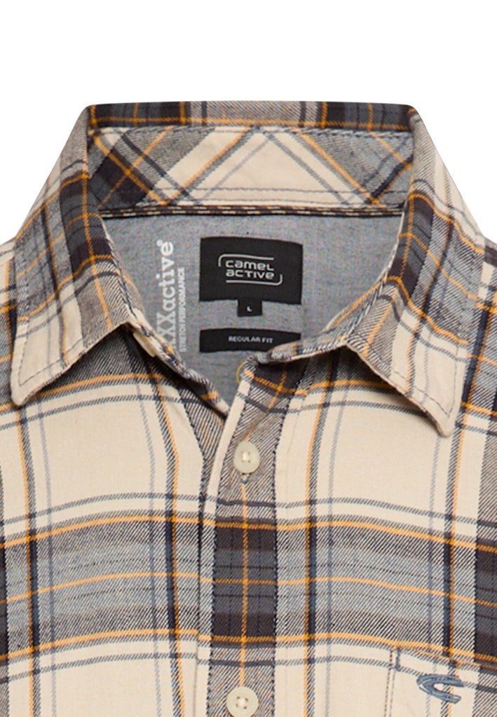 Camel active Herren Hemden  Oatmeal
