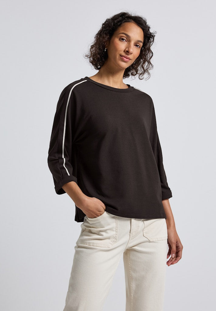 Street One Damen T-Shirts  Deep Roas