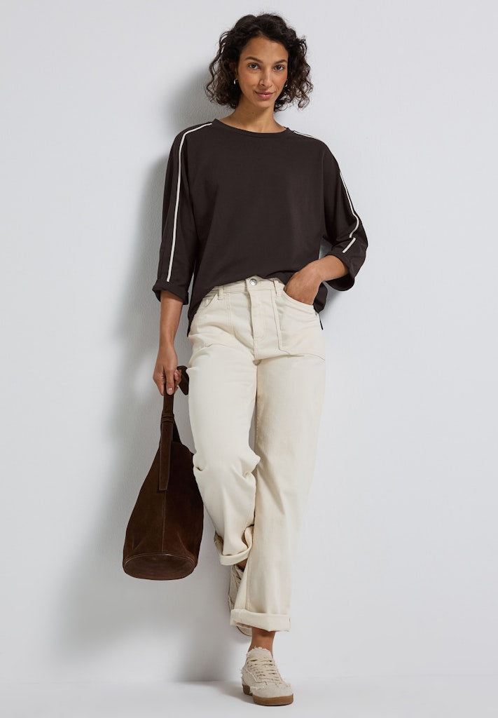 Street One Damen T-Shirts  Deep Roas