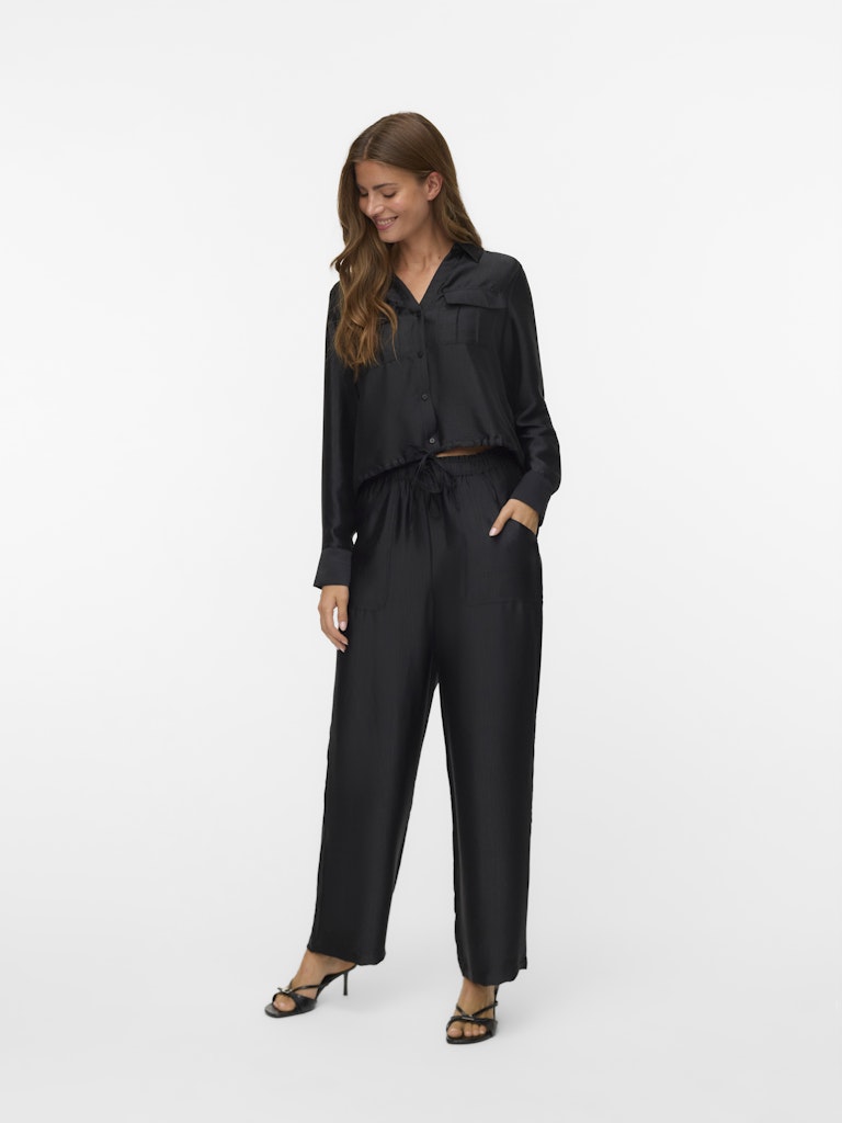 Vero Moda Damen Blusen Black
