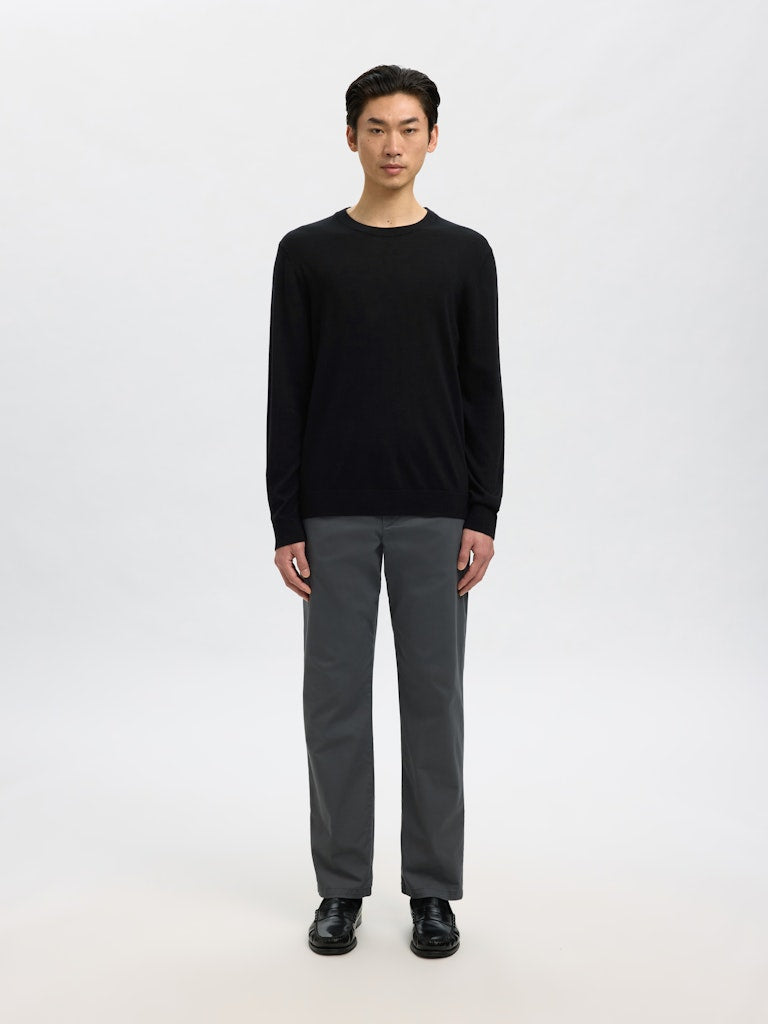 Selected homme Herren Pullover Black