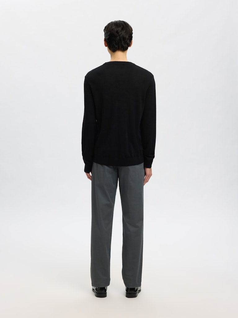 Selected homme Herren Pullover Black