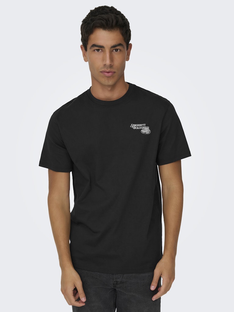 Only & Sons Herren T-Shirts kurz Black/Bolo