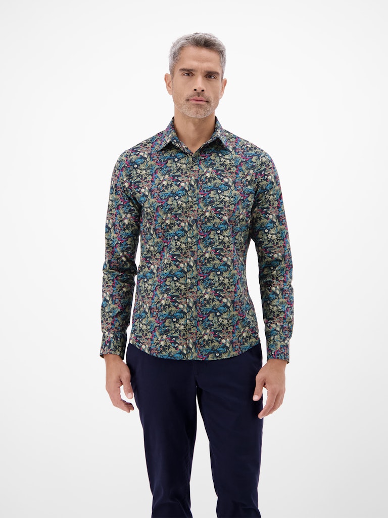 Lerros Herren Hemden Classic Navy