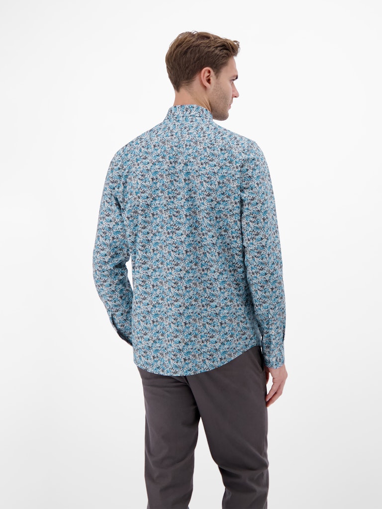 Lerros Herren Hemden Swedish Blue