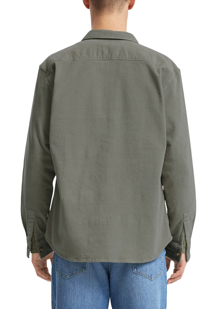 QS by S.Oliver Herren Hemden lang Green