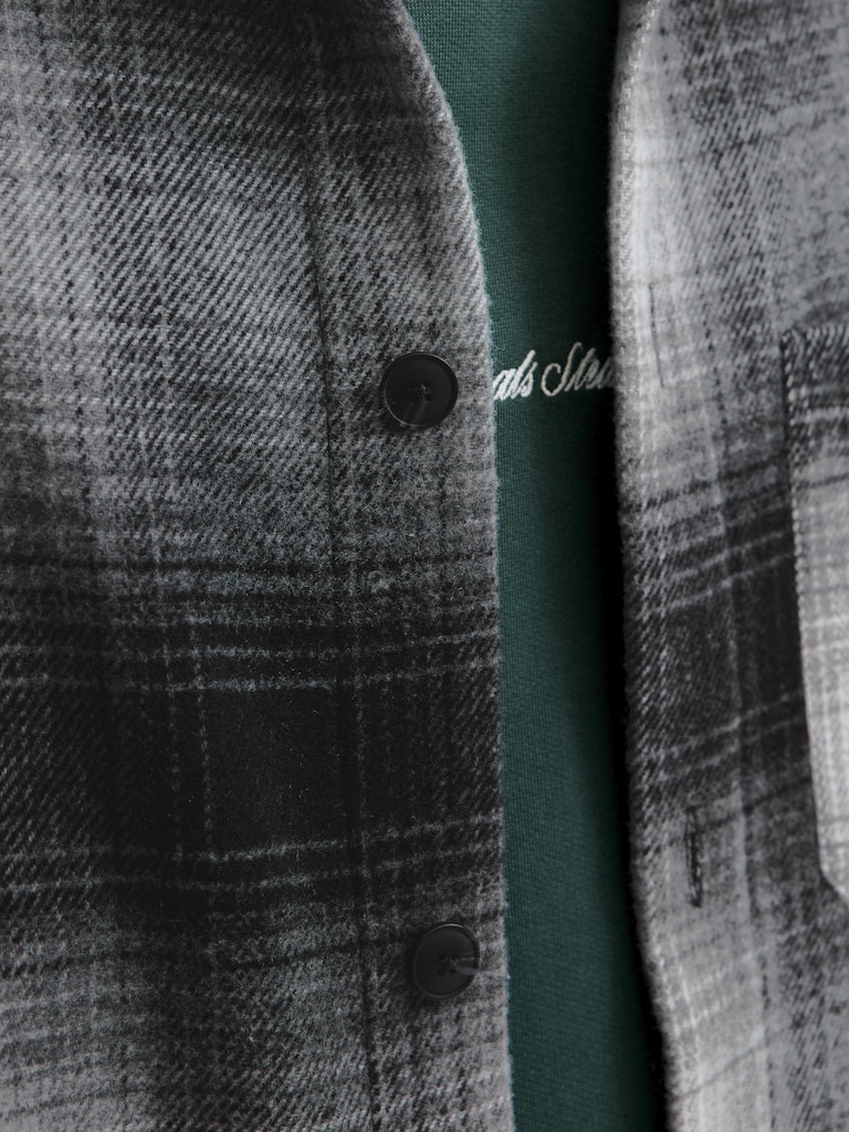 Jack & Jones Herren Hemden lang Black