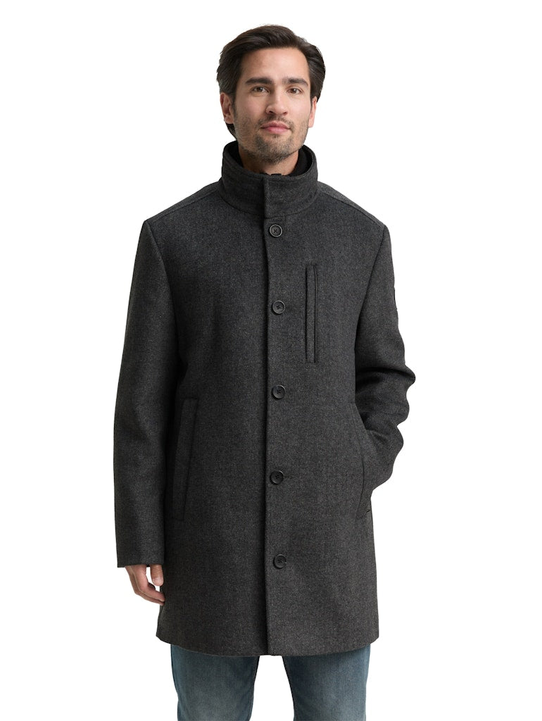 Tom Tailor Herren Jacken Dark Grey Black