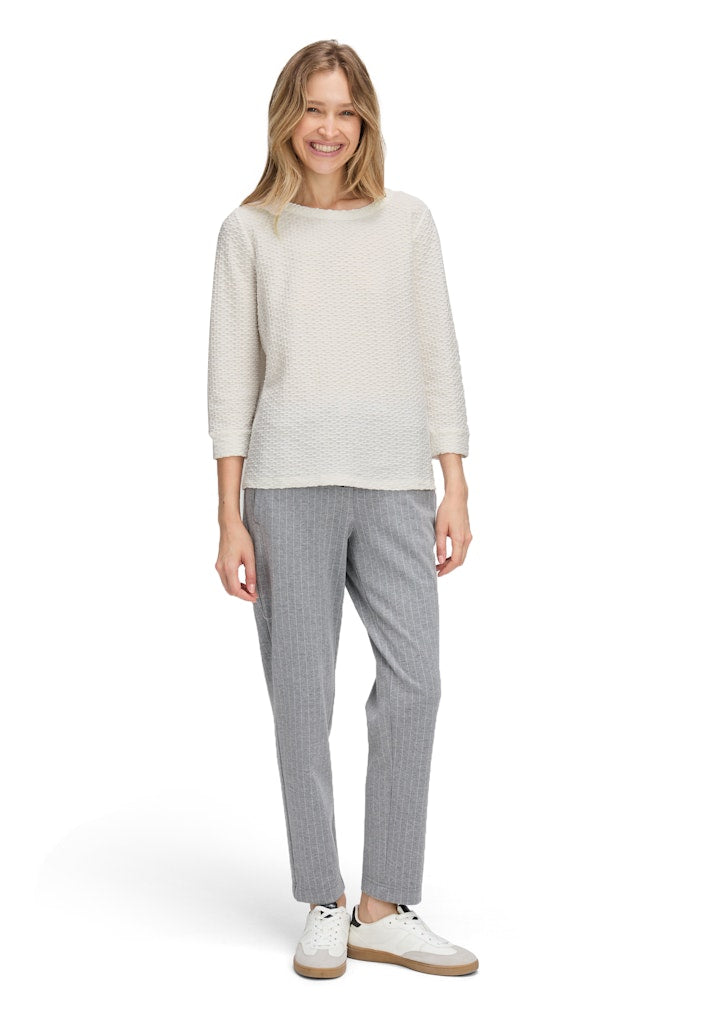 Betty & Co Damen T-Shirts Offwhite