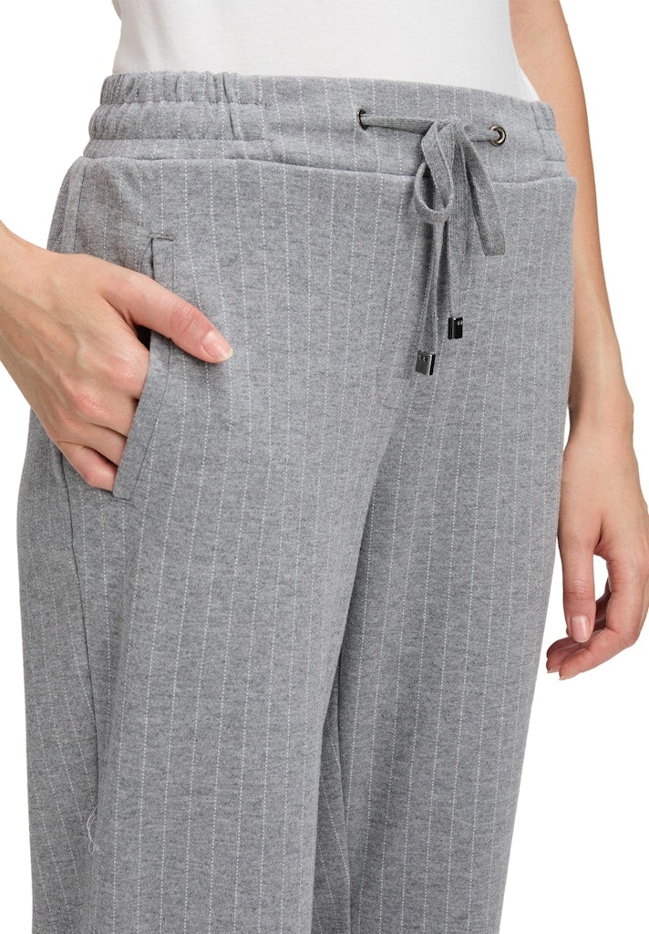Betty & Co Damen Hosen Grey Melange