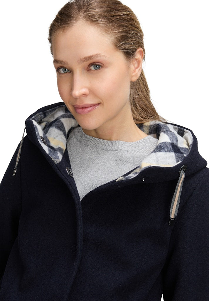 Amber & June Damen Mantel  Night Blue