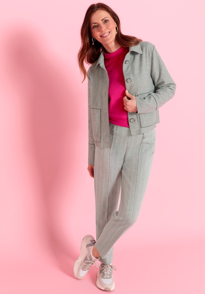 Bianca Damen Blazer Iron Melange