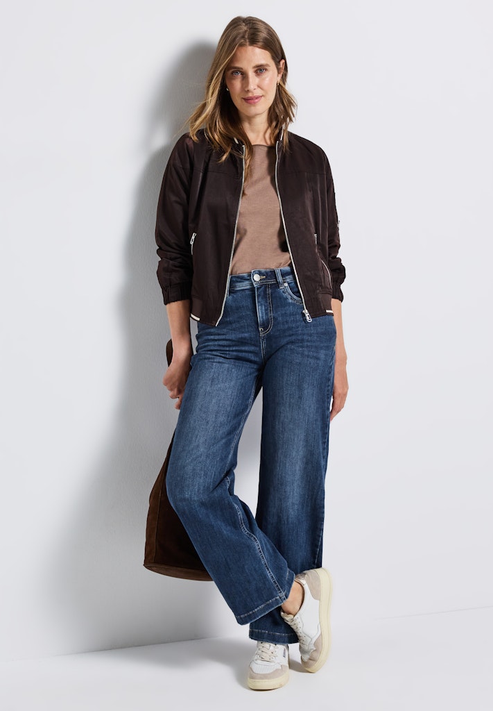 Street One Damen Hosen  Mid Blue