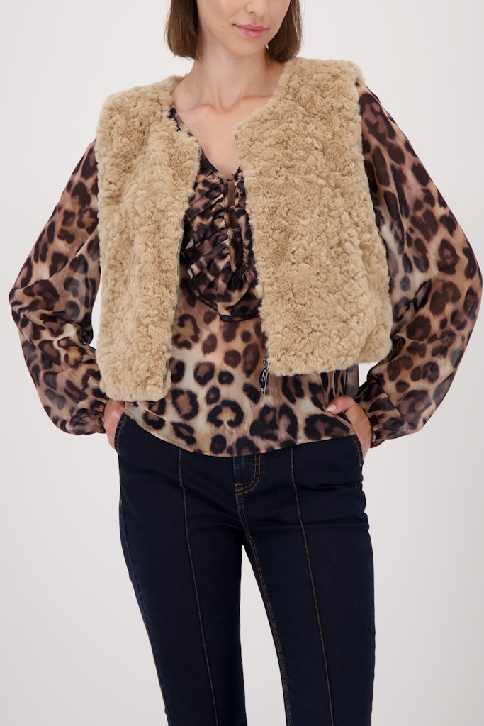 Monari Damen Outdoorwesten  Cinnamon
