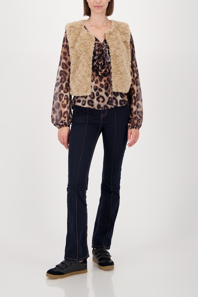 Monari Damen Outdoorwesten  Cinnamon