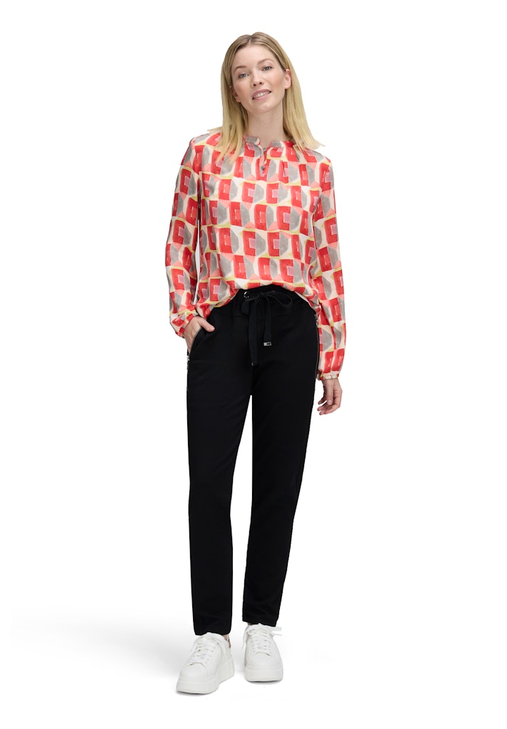 Cartoon Damen Hosen Black