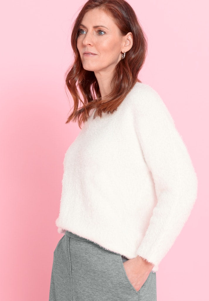 Bianca Damen Pullover Ivory