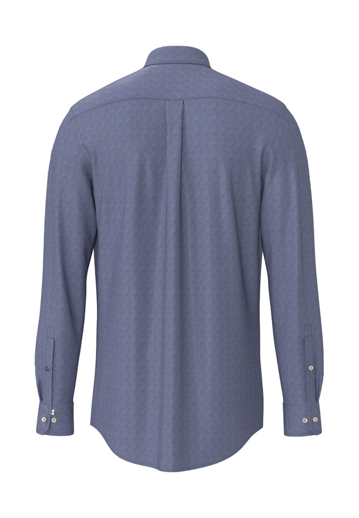 Fynch-Hatton Herren Hemden Misty Blue