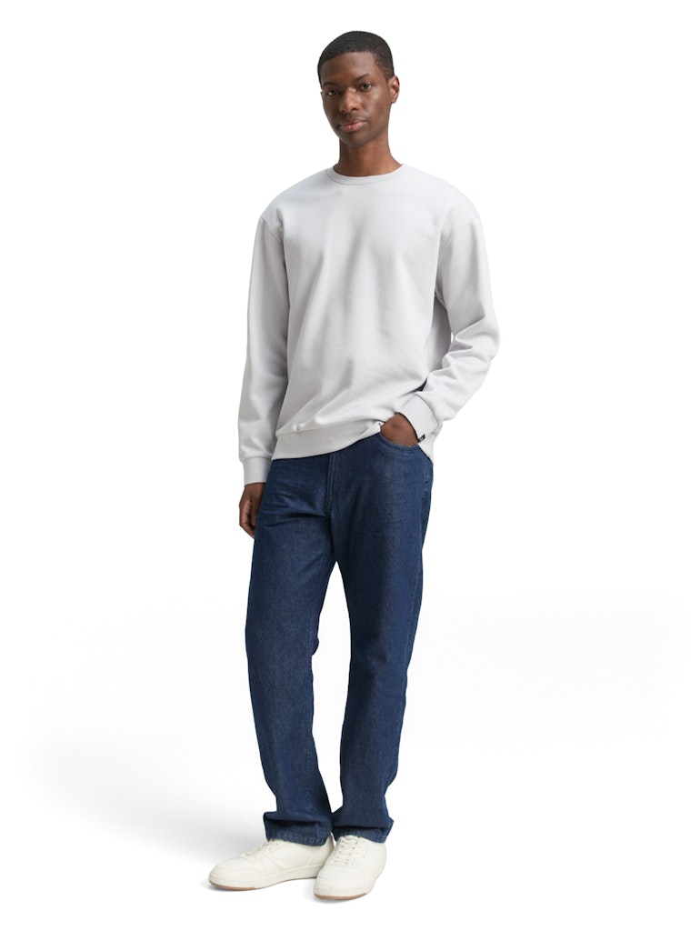 Tom Tailor denim Herren Sweatshirts Chalk Grey