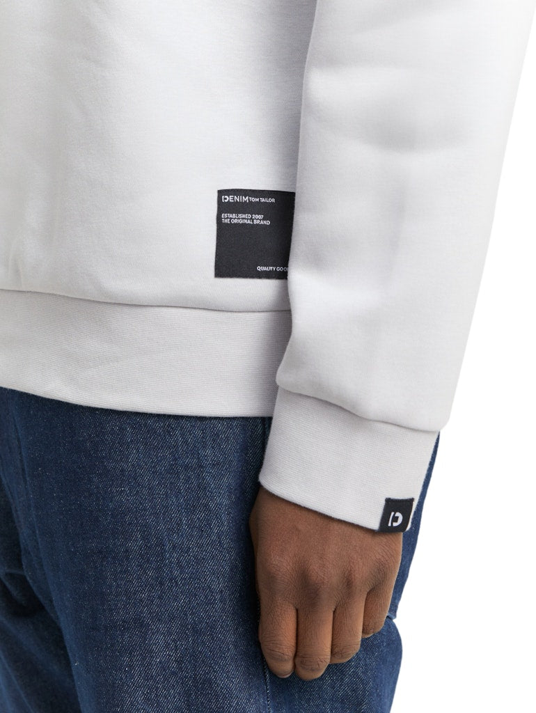 Tom Tailor denim Herren Sweatshirts Chalk Grey