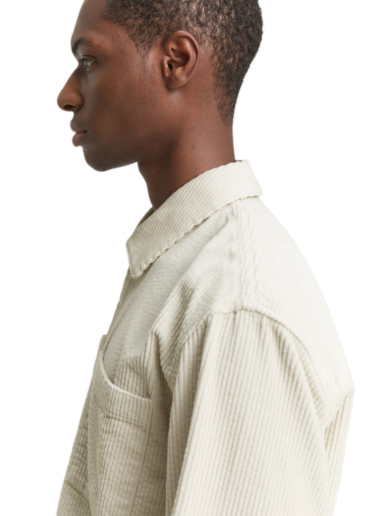 Tom Tailor denim Herren Hemden lang Greyish White