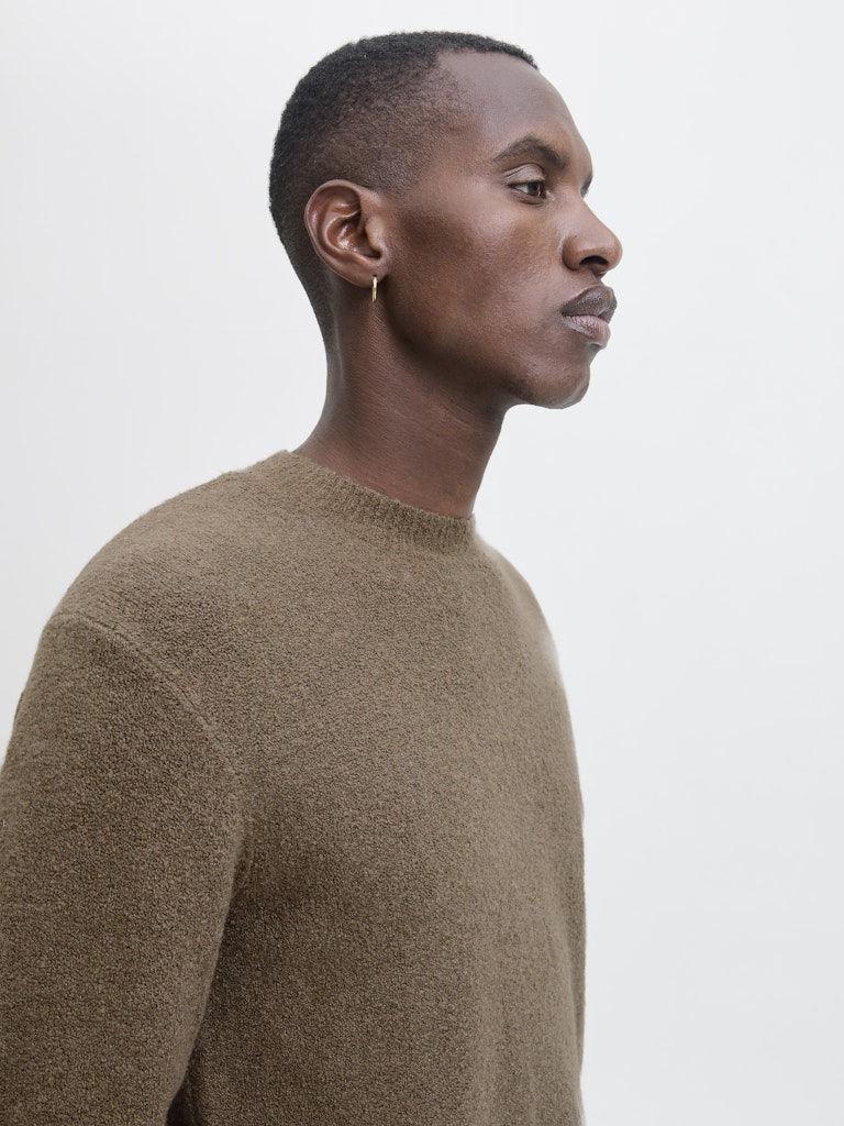 Jack & Jones Herren Polo-Shirts Brindle/Mock Ne