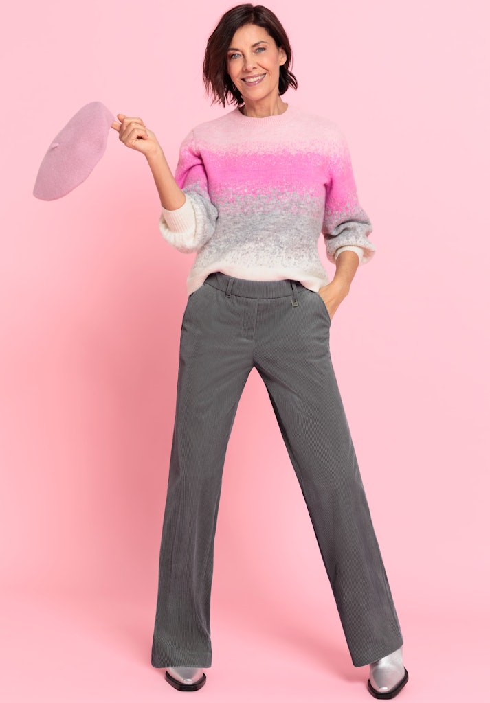 Bianca Damen Pullover Red Mix