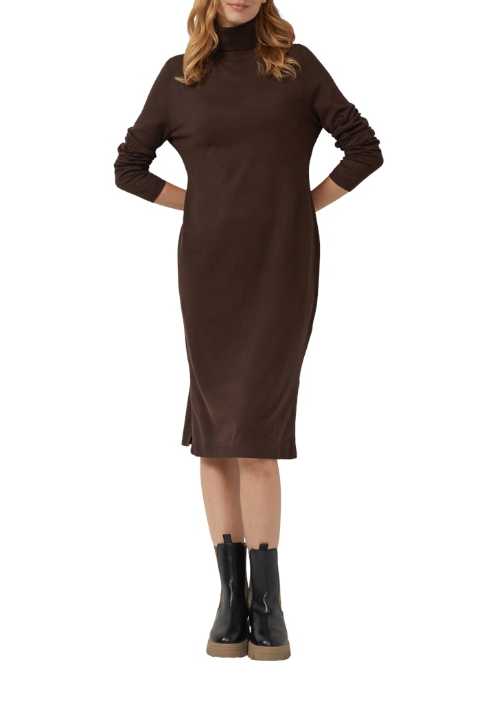 S. Oliver red Damen Kleider Brown