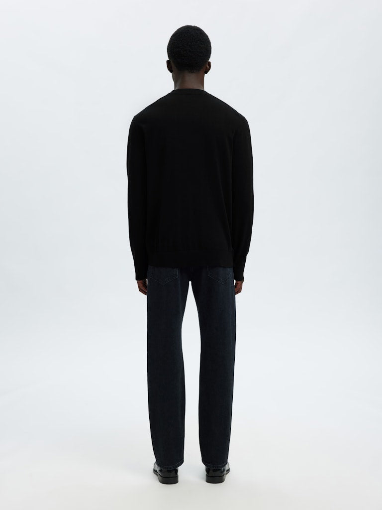 Selected homme Herren Pullover  Black