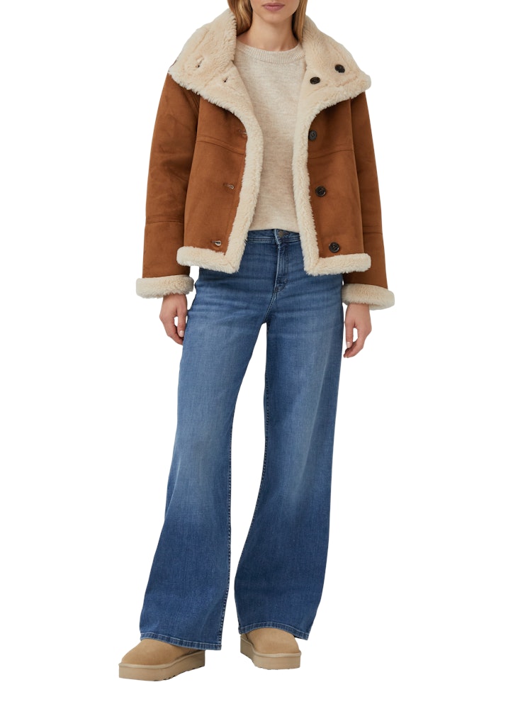 S. Oliver red Damen Pullover Brown