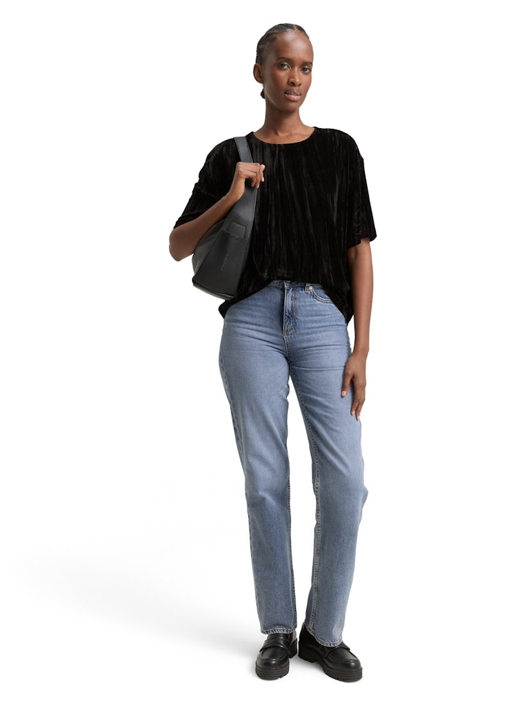 Tom Tailor denim Damen T-Shirts Deep Black