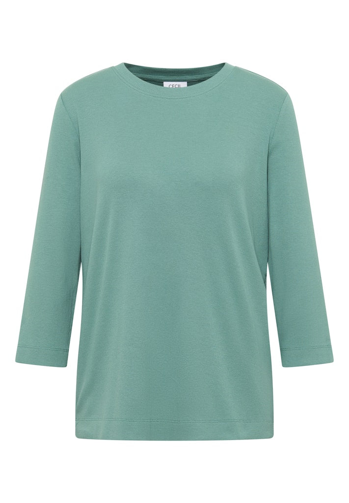 Cecil Damen T-Shirts  Jewel Gre