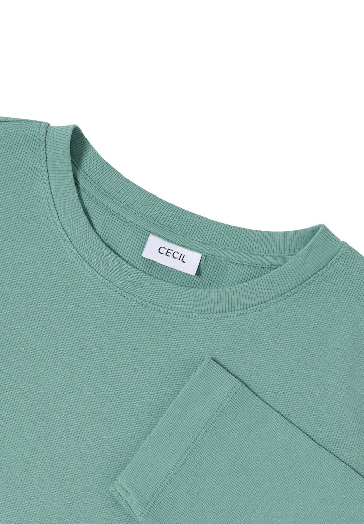 Cecil Damen T-Shirts  Jewel Gre
