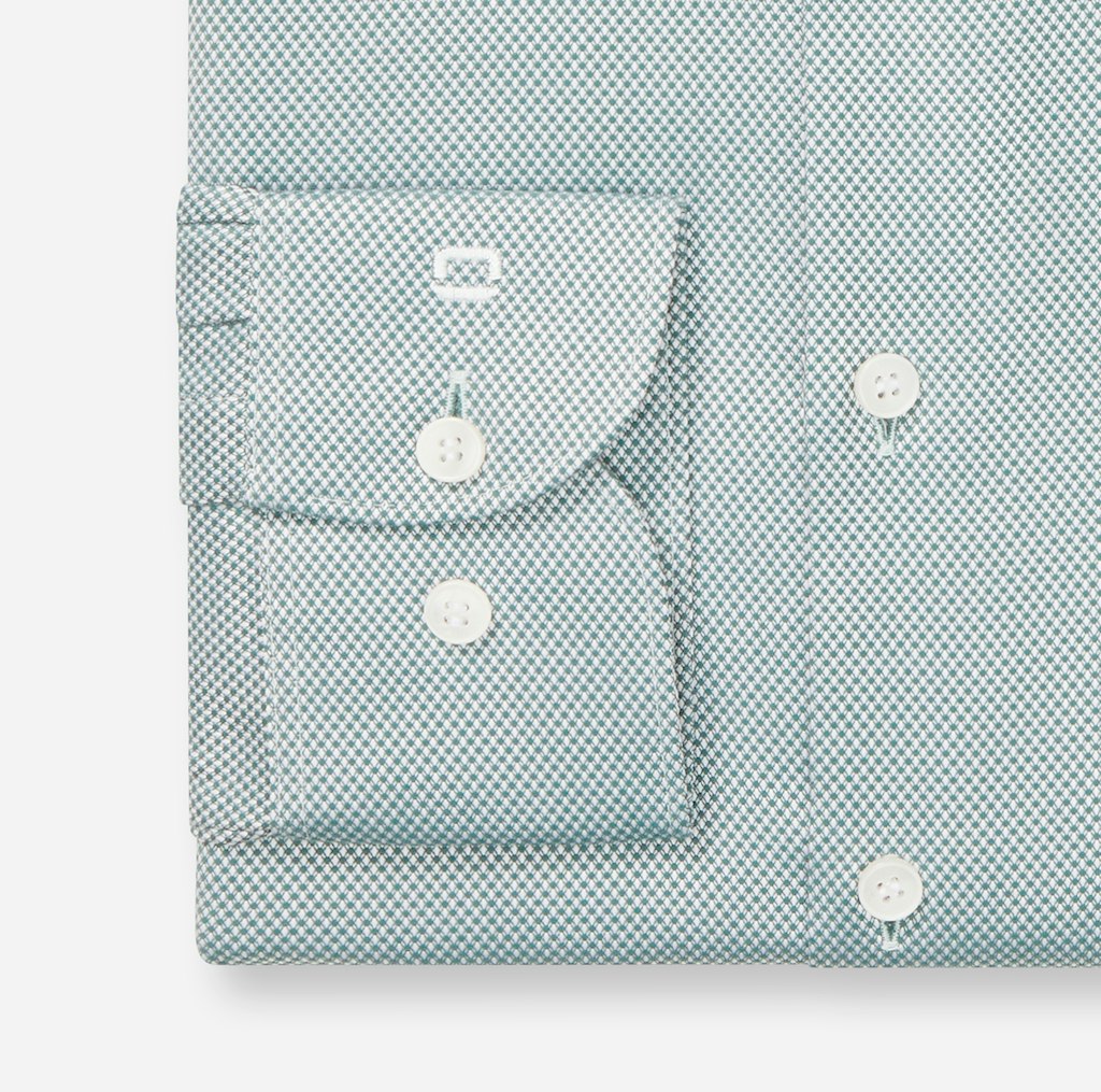 Olymp Herren Hemden lang  Dunkelgrõn